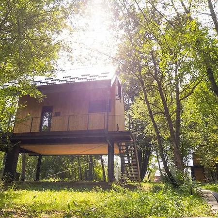 Tree Elements Treehouse Retreat Apartment Slunj Exterior photo
