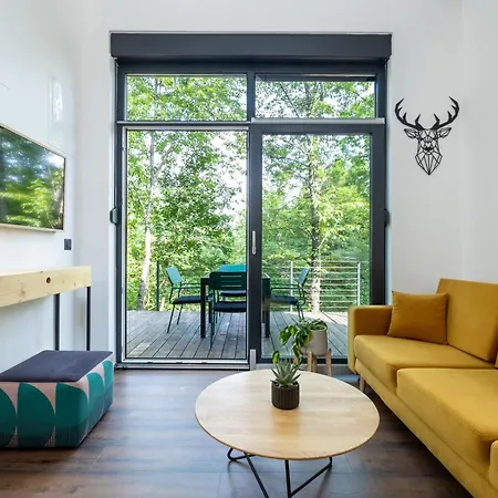Tree Elements Treehouse Retreat Apartment Slunj Exterior photo